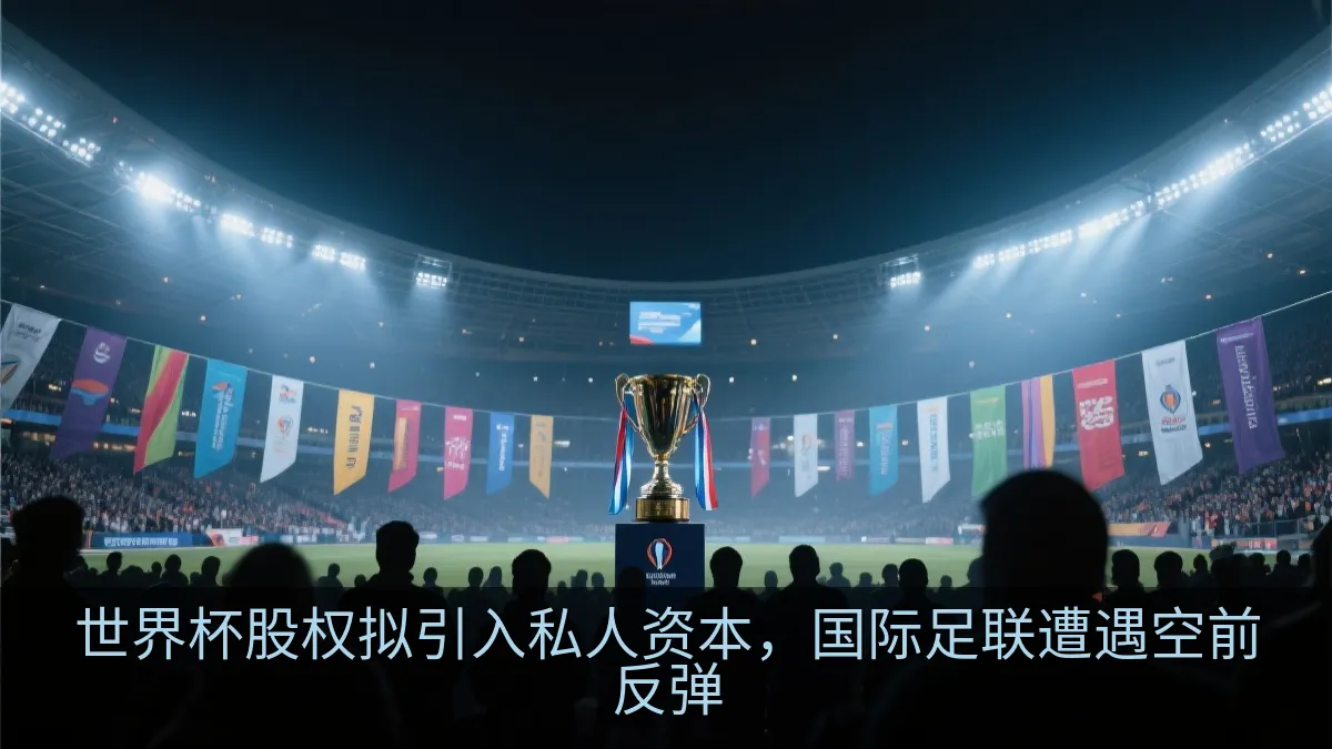 世界杯股权拟引入私人资本，国际足联遭遇空前反弹